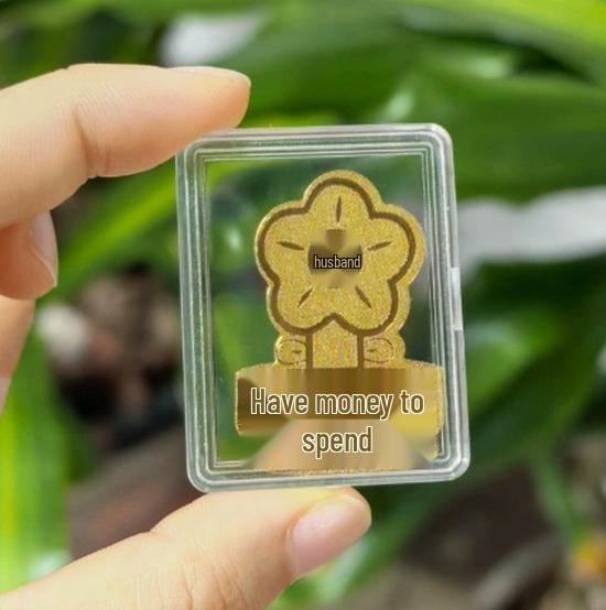Shuibei Gold 999 Wealth Gold Foil Phone Sticker - Year of the Horse Prosperity Gift