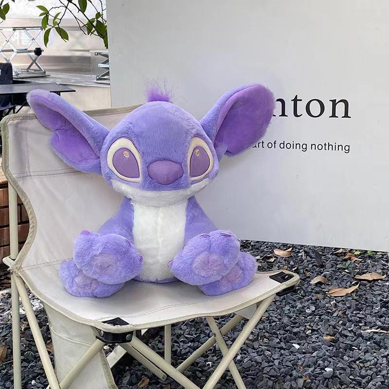 Large Purple Stitch Plush Toy - Perfect Gift for Girlfriend, Best Friend, Valentine's Day, or Birthday