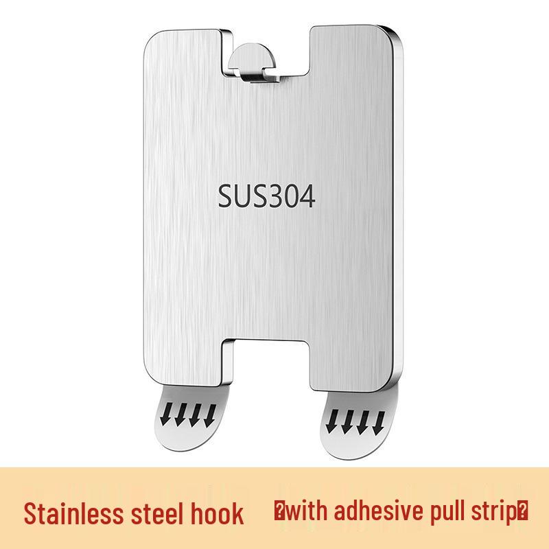 Stainless Steel Adhesive Hooks for Frameless Wall Art