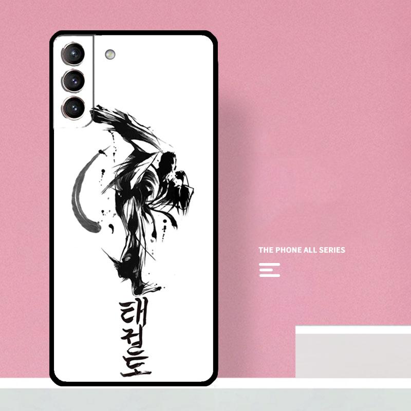 Kung Fu Taekwondo Karate Phone Case For Samsung Galaxy S25 S26 Ultra S20 S21 S22 S23 S24 S10 Plus S25 FE Cover Coque