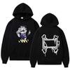 Murder Drones N Graphic Hoodie Unisex Anime Game Merch Pullover Sweatshirt Robot Character Cartoon Print Sci Fi Animation Streetwear Top