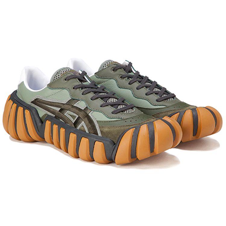 Onitsuka Tiger Dentigre Series Comfortable Sports Synthetic Leather Shock Absorbing Non-Slip Wear-Resistant Low-Top Running Shoes 1183A794-300