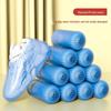 Waterproof Non-Slip PE Shoe Covers for Indoor Use - Thick, Wear-Resistant, Dustproof, and Rainproof for Adults and Students