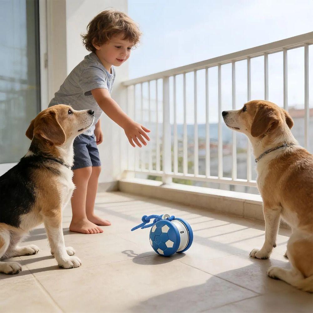 Quiet Automatic Cat Ball Toy Smart Rolling Smart Cat Teasing Balls  Play Exercise