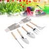 Garden Tool Set, Stainless Steel Shovel, Trowel,   Pull , Fork Rake with Gloves, Garden Tools for Garden, Patio, Farm