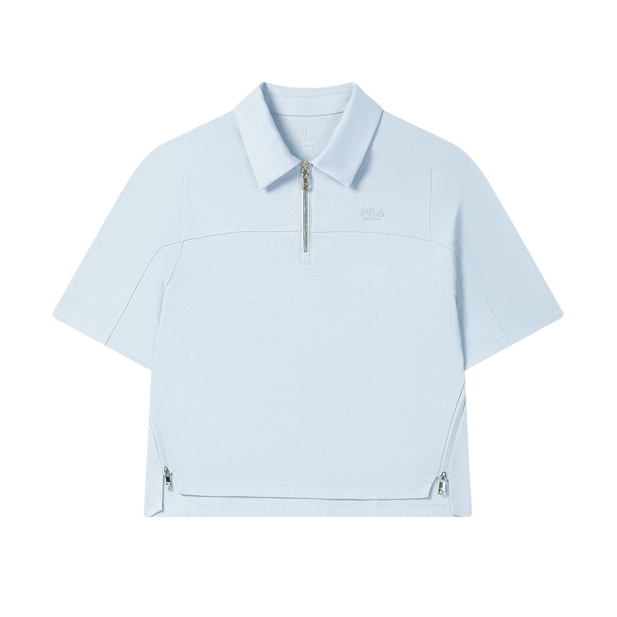 

New FILA MILANO Collection SS25 Polo Shirt Women s F11W535106F-LB 165/84A/M