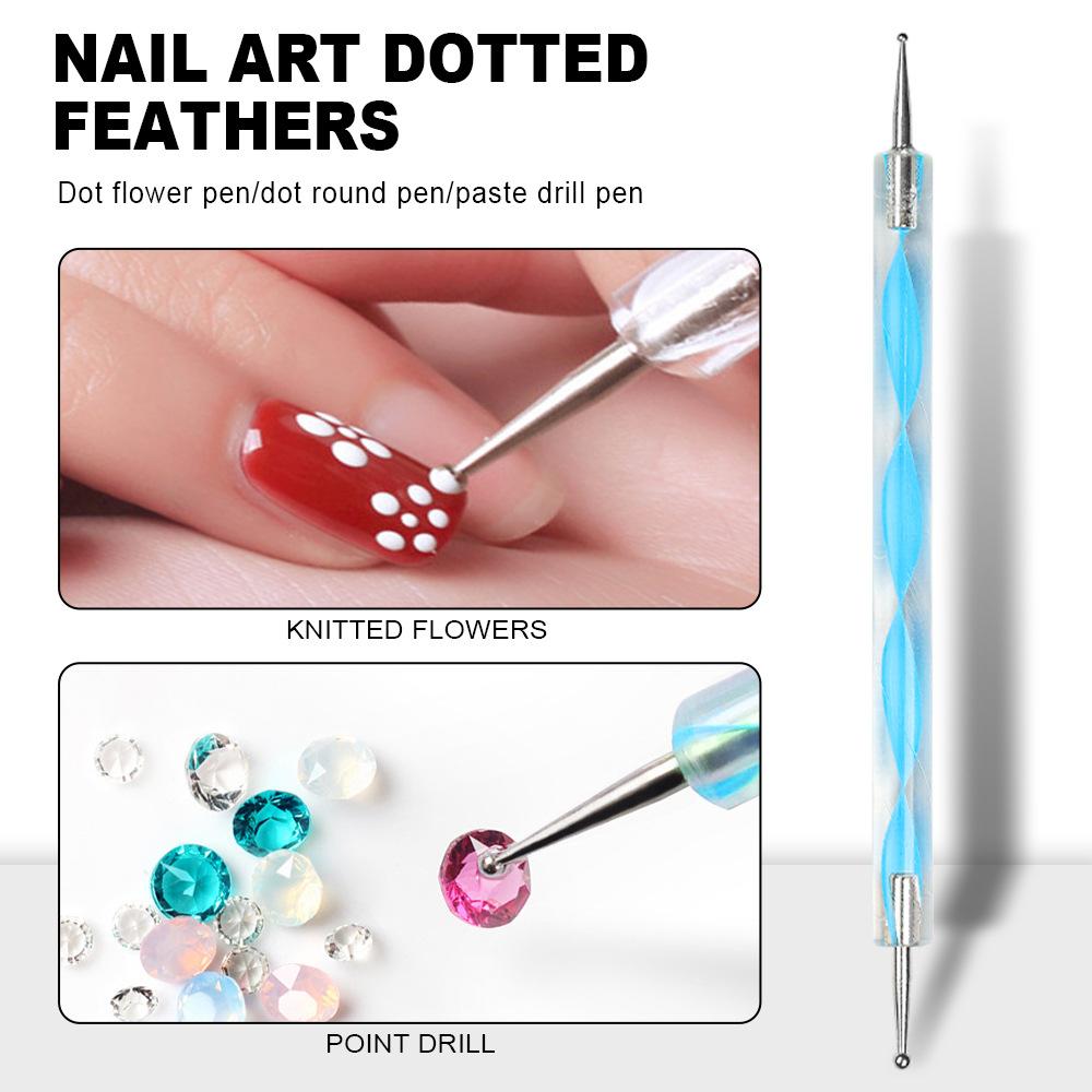 Kit Polvere Acrilica per Unghie Limegirl con Pennello per Unghie e Strumenti per Nail Art, Design Unghie Fai-da-Te, Lucentezza a Lunga Durata, Multicolore