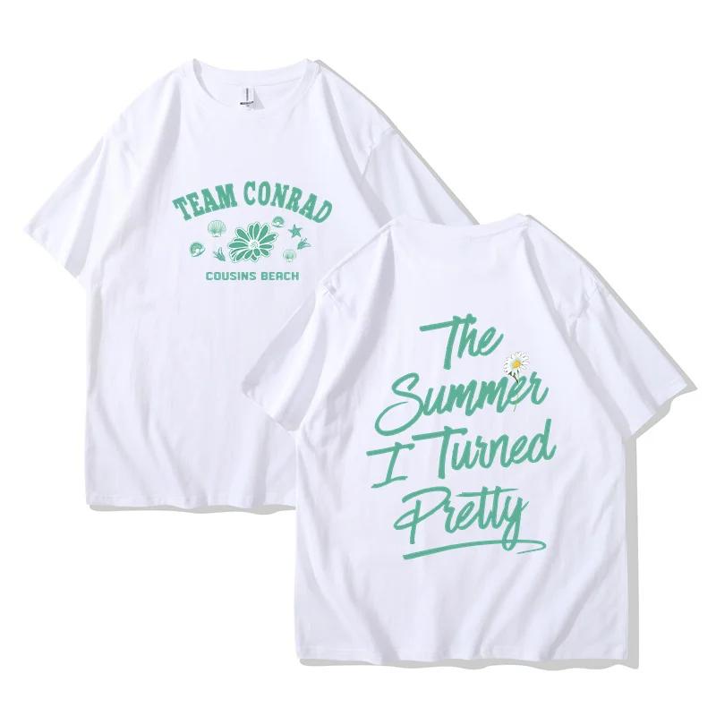 The Summer I Turned Pretty Cousins Beach Tshirt Team Jeremiah Conrad Merch Crewneck Short Sleeve Tee Women Unisexs Clothes