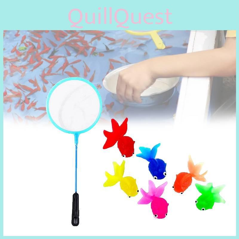 Realistic Soft Tpr Goldfish Toy For Kids Colorful Water Play Fun And Learning