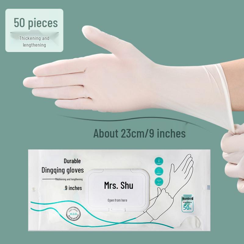 PVC Composite Nitrile Gloves: Waterproof, Disposable, Protective for Cleaning, Catering, Baking