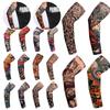 1PC Cooling Outdoor Sport Tattoo Arm Cover Summer Sun Protection New Running Sportswear Flower Arm Sleeves