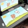 Anime Mousepad Kawaii Bubu Dudu Laptop Office Extend Deskmat PC Gaming Accessories HD Print Cute Rubber Carpet Non-slip Keyboard