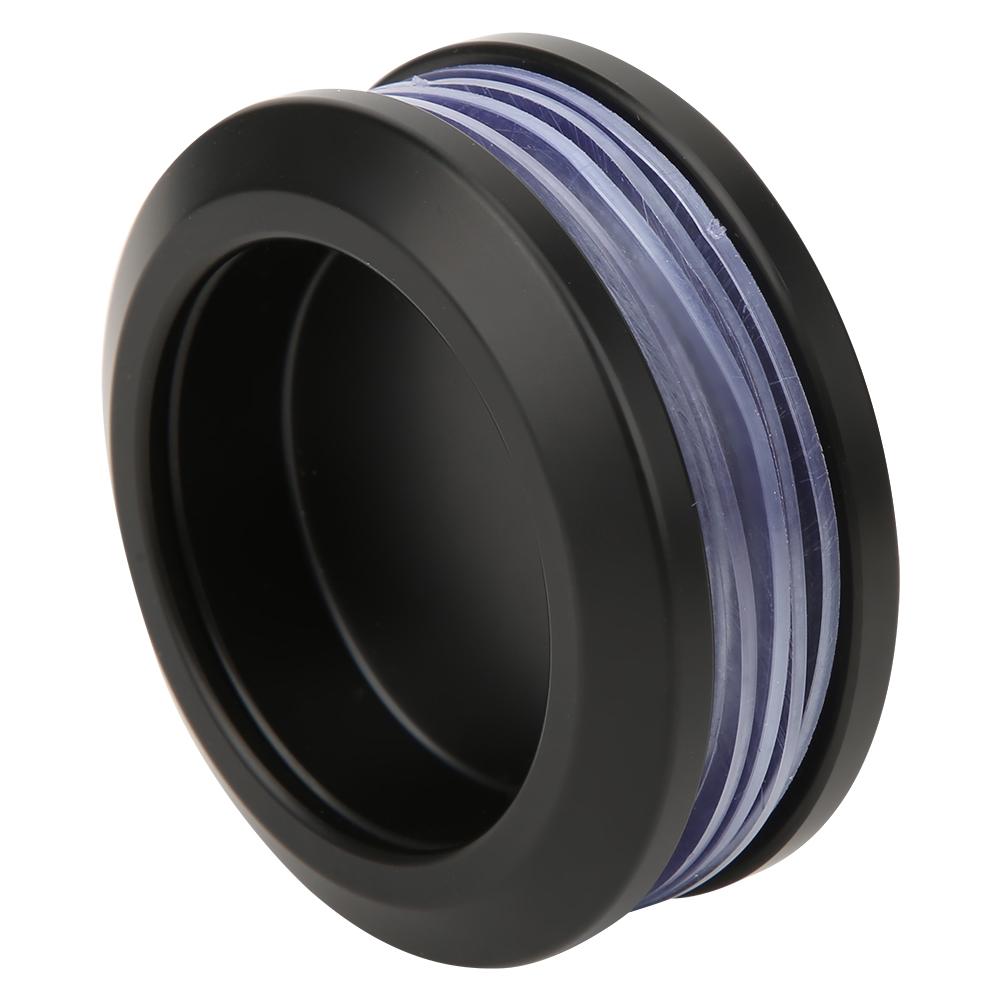 Round Double Side Sliding Door Handle Concealed Bathroom Wood Glass Door Knob Hardware