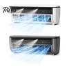 Přenosný Mini Split Klimatizační Ventilátor, Nastavitelné Rychlosti Energeticky Úsporný Chladicí Ventilátor s Rozprašováním, Tichý Nástěnný Stolní Ventilátor pro Domácí Kancelář