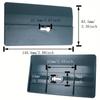 2/4pcs Drywall Fitting Tool Plasterboard Fixing Tool Fixing Board Supporting Installing Drywall Sloped Wall Carpenter Tool