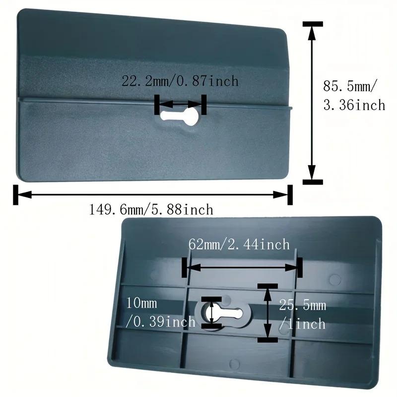 2/4pcs Drywall Fitting Tool Plasterboard Fixing Tool Fixing Board Supporting Installing Drywall Sloped Wall Carpenter Tool