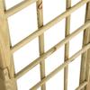 vidaXL Garden Arch Green Pine Wood Impregnated