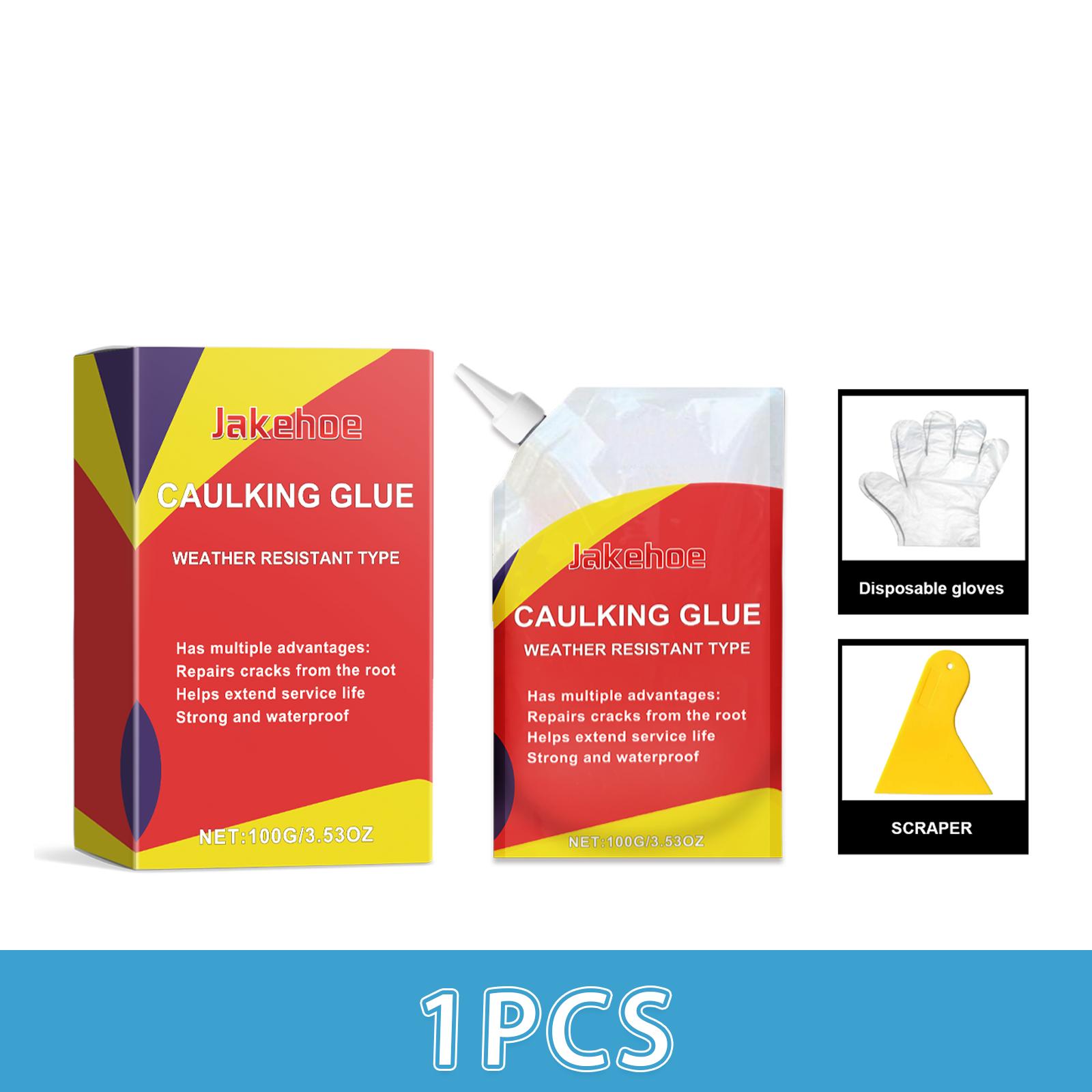 

100G Waterproof Sealant Crack Gap Filler Sealant Caulk Roofing Plugging Repair Cement Sealant Angle Crack Plugging Material