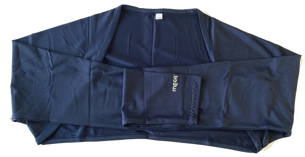 Mega Golf Dámské návleky na ruce, pocit -3°C, UPF50+ UV-F506 (Tmavě modrá, L)