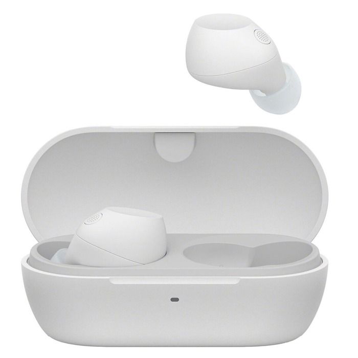 Sony Wireless Bluetooth Multipoint Headphones WF-C710N with Active Noise Cancellation White