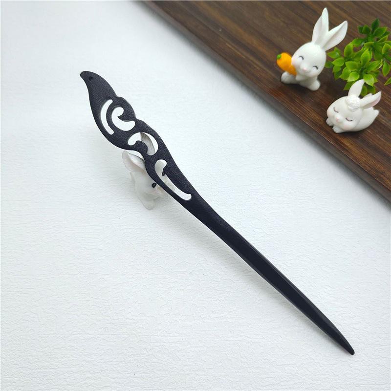 

Элегантная шпилька из черного дерева: Современная простота в сочетании с древним китайским стилем 9