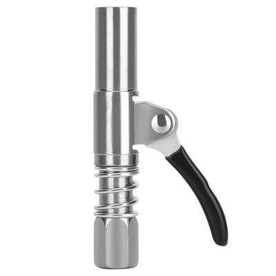 Upgraded Grease Coupler Heavy-Duty Quick Release Grease Gun Coupler NPTI/8 10000PSI Two Press Easy To Push