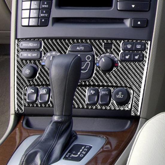 

Углеродная отделка панели, 2 шт., легкая прочная монтажная крышка, липкое волокно, внутренняя панель для кондиционирования воздуха