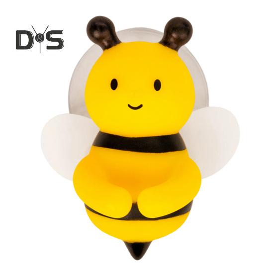 

1/2/3 шт забавные держатели для зубных щеток с сильной липкостью легко устанавливаются держатели для зубных щеток в форме мультяшной пчелы органайзер для ванной комнаты 1pc