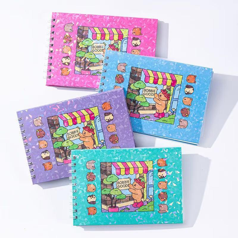 Carte de colorat: Bobbie Goods, Carte de colorat graffiti creativă și interesantă