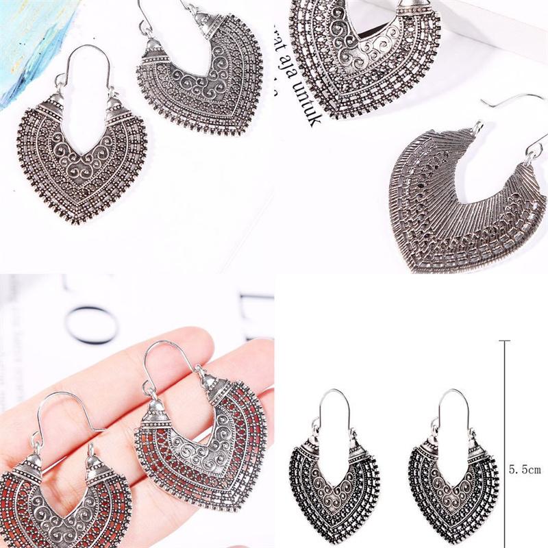 BLINGBAY 2023 Women's Earrings Retro Accessories Fashion Jewelry Accessories Ethnic Turquoise Earrings Bohemian Jewelry Gifts