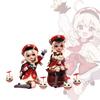 888 Marke Original Gott Klee Funkenritterin GK Klee sitzend und stehend Spiel Zubehör Sammlermodell 11-13cm PVC Figur