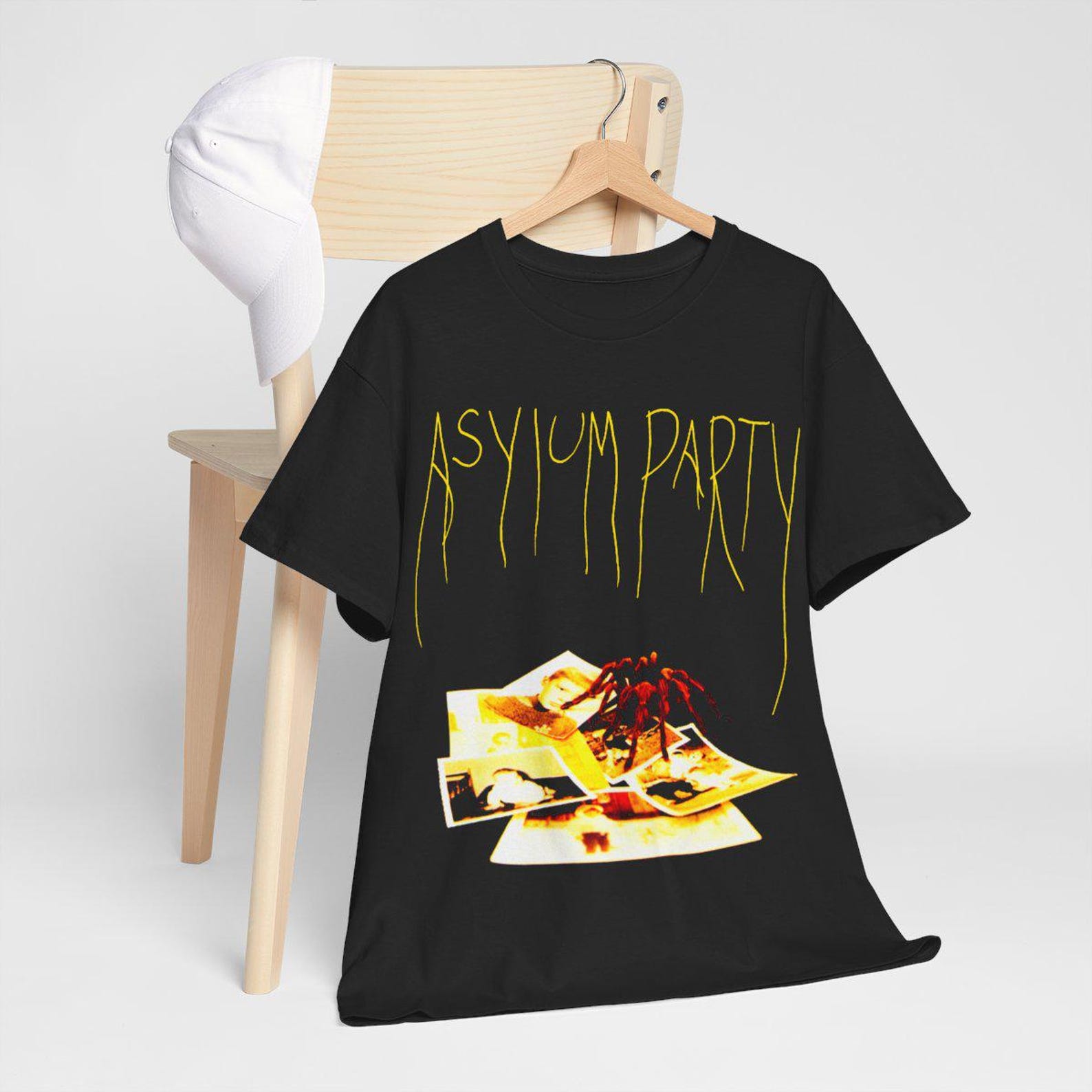 Asylum Party T-Shirt Post Punk Goth New Wave Shirt The Sister Of Mercy S