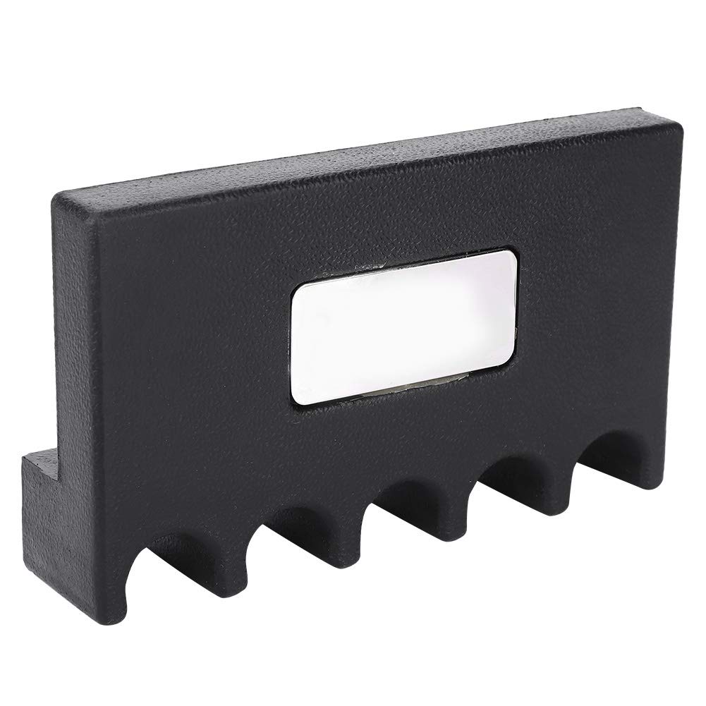 Ongwan Billiard Cue Hard Adhesive Cue Holder with PE Portable and Easy to Install and Black 5-Cue Rack, Bag, Durable, Use,