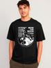 Moon Maintenance In Space Astronaut Lawn Mower Novelty Graphic Space T-Shirt