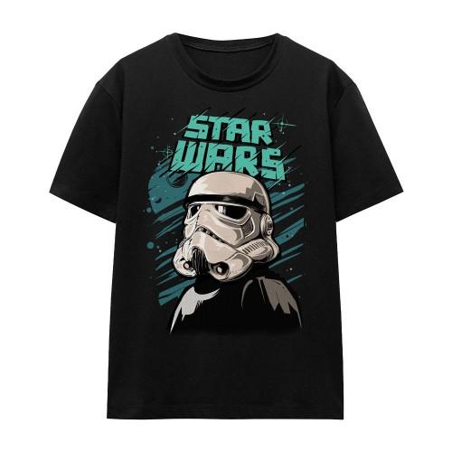 Star Wars Unisex Adult Street Glare Stormtrooper T-Shirt