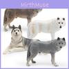 Wild Animal Wolfmodel Pvc Figure For Children Educational Toy With Realistic Design