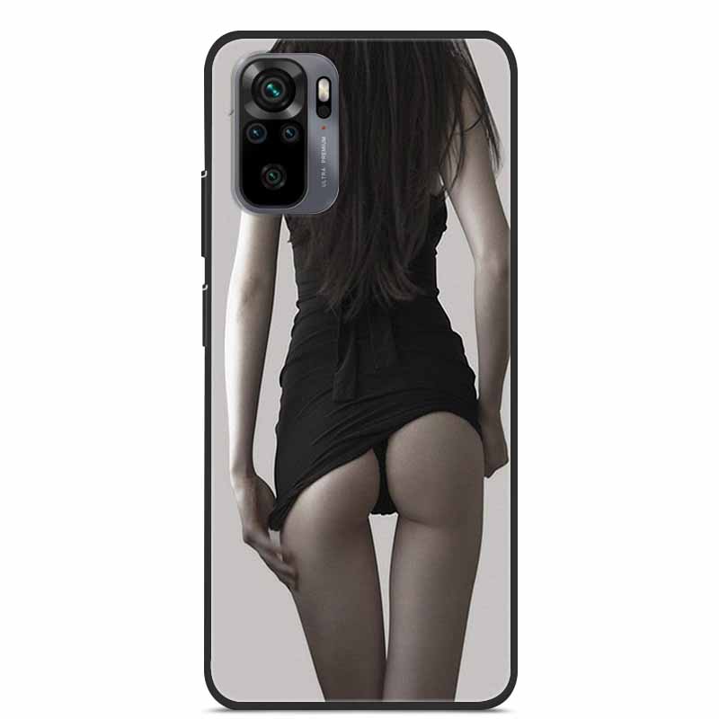 Dla Xiaomi Redmi Note 10S Case silikonowa tylna okładka etui na telefony dla Xiaomi Redmi Note10T 2021 miękki futerał uwaga 10S 10T 10 T S Coque