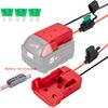 DIY Battery Converter Adapte for Milwaukee M18 18V Lithium Battery with Fuse & Wire terminal DIY Battery Adapter Power Connecter