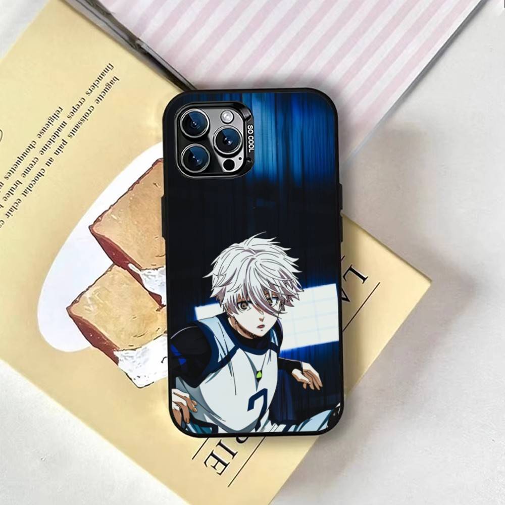 Blue Lock Yoichi Isagi Phone Case For iPhone 17,16,15,14,13,12,11 Plus,Pro Max,XS,Colorful Silver Phone case Funda Cover iPhone16e