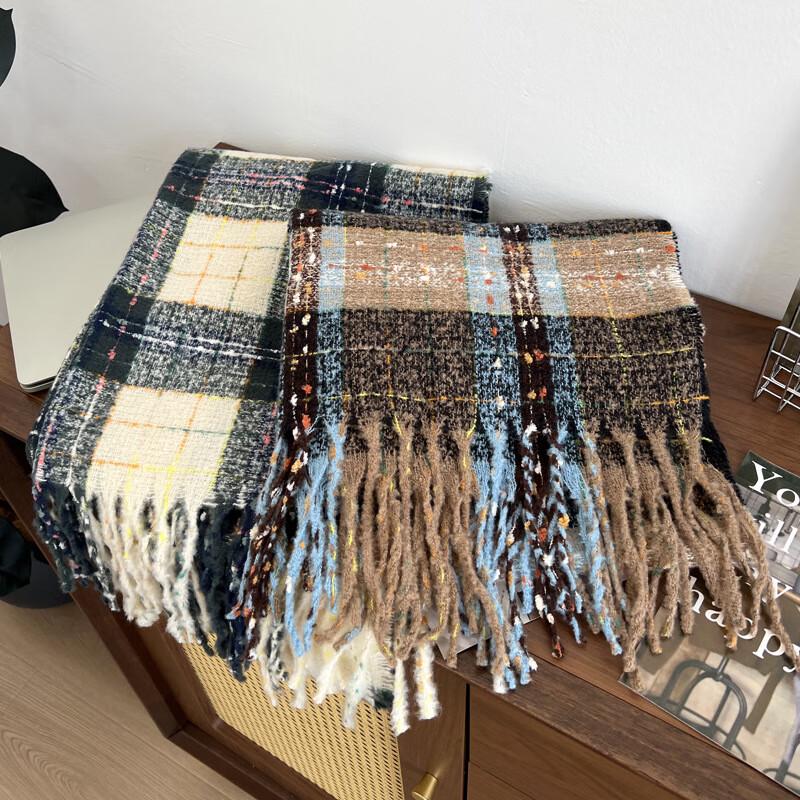 Autumn/Winter Plaid Warm Scarf