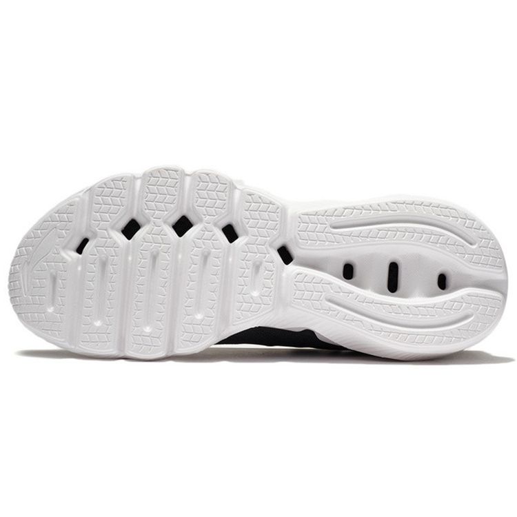 Li Ning Lightweight Trendy Sports Shock Absorbing Non-Slip Durable Low-Top Casual Shoes Men sneaker Black AGLS023-1