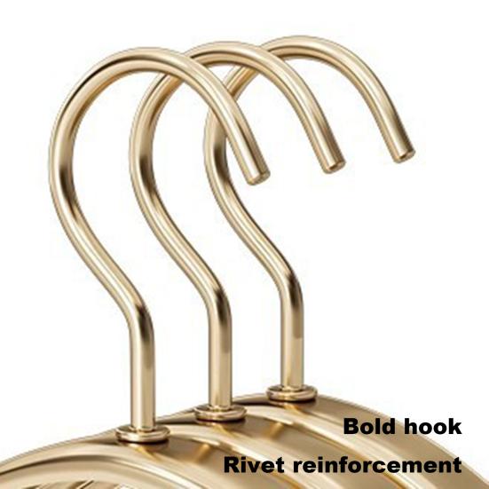 Kleiderbügel, maximale Tragkraft, rostfreie Aluminiumlegierung, winddicht, glatt, rutschfest, Kleiderbügel für Anzüge, Wäscheständer, Kleiderschrank-Organizer