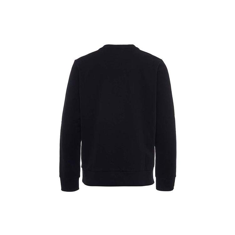 Evisu Ss19 Slogan Print Pullover Sweatshirt Men Sweatshirt Black 1ESHTM9SW374XX