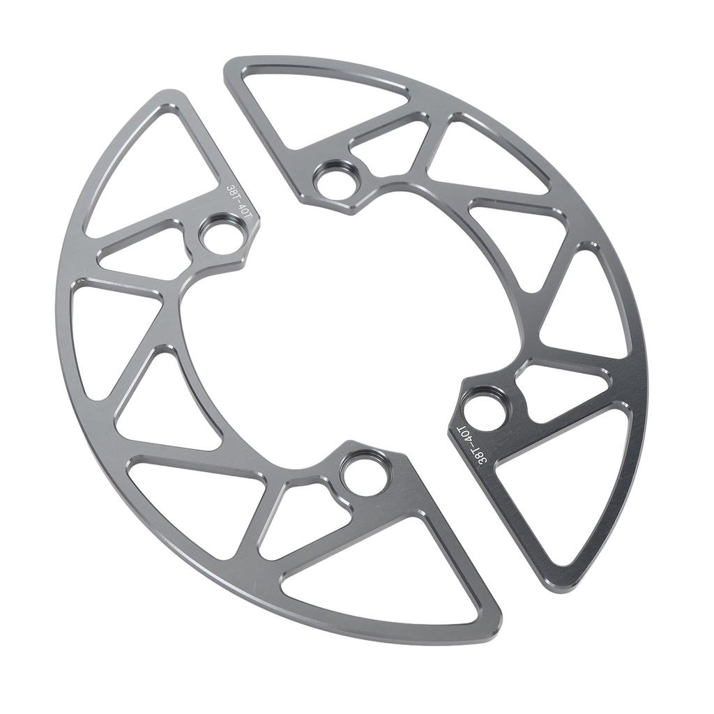 Cycle Chainring Guard Aluminum Alloy 104BCD Cycle Sprocket  or for 38 to 40T   Negative Teeth Mountain Cycle Single Disc Sprocket