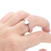 5pcs Gold Color Stainless Steel Open Ring Cabochon Cameo Blank Tray Base Settings for DIY Rings Jewelry Making Findings Supplies