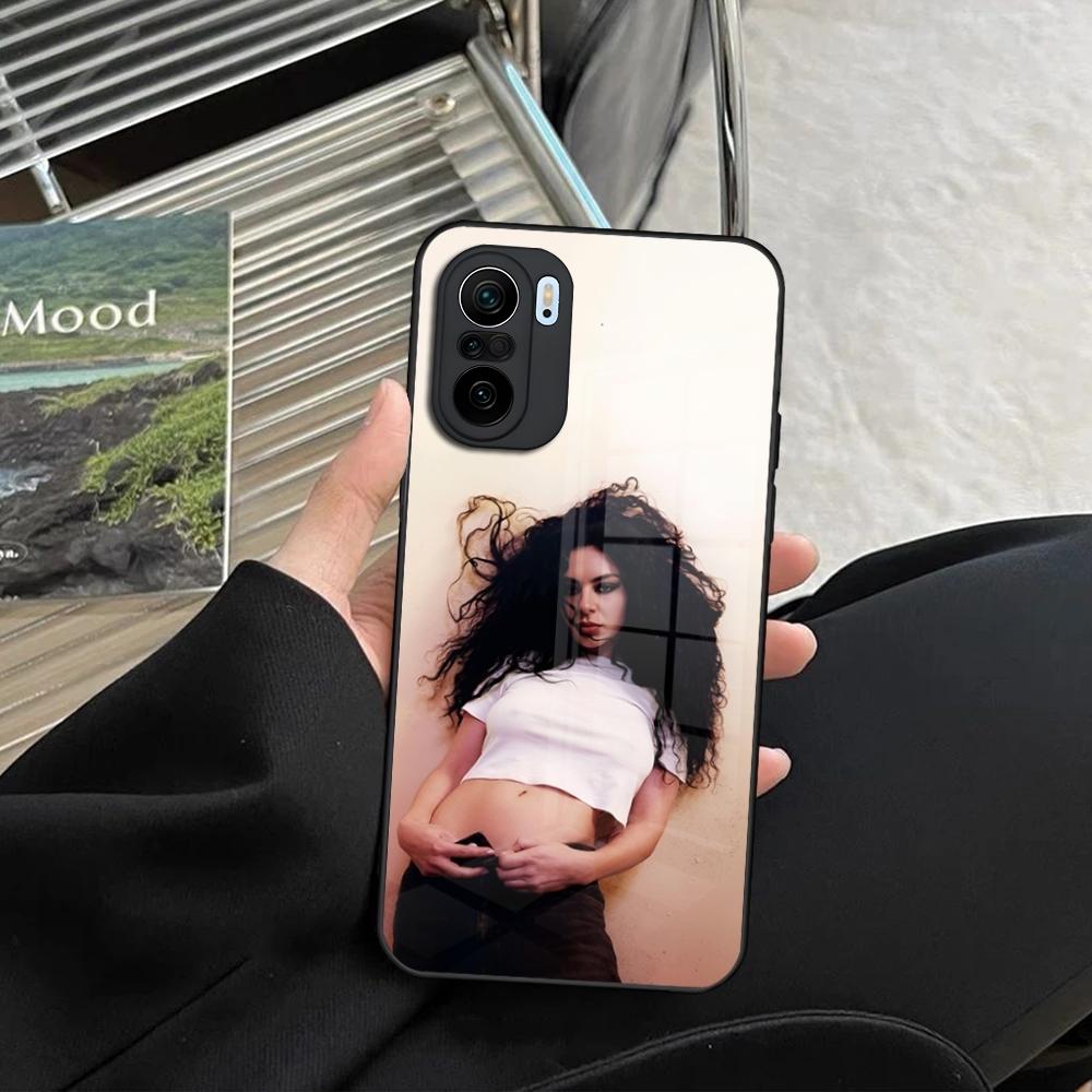 

Singer C-Charli XCX BRAT Phone Case for Xiaomi Redmi Note 14 13 12 11 Ultra Pro Lite 5G toughened glass Cover Redmi 13C 4G