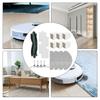 Home Cleaning Robot Vacuum Accessories Replacement Brush Kit As Shown Microfiber Mop Cloths Nylon And Plastic Material