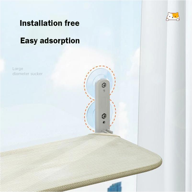 Houpací síť pro kočky super přísavka houpačka slunce lze sundat a vyprat matraci parapet sklo závěsná postel potřeby pro domácí mazlíčky