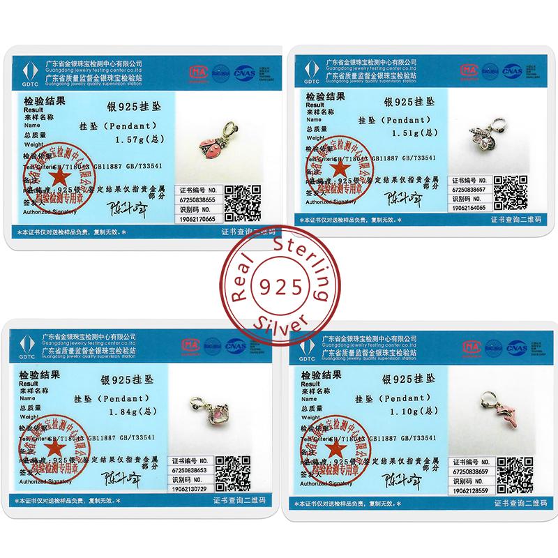 New Copper Charms Beads Pendant Cherry Lemon Heart Tower Charm For Original Bracelet Pendant Woman Girl Jewelry