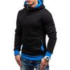 Men's Asymmetrical Zipper Hooded Sweatshirt - Autumn/Winter, Multiple Colors